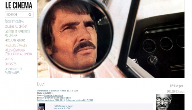 Fiche d'analyse du film "Duel" de Steven Spielberg