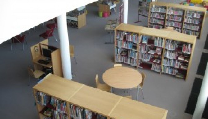 autre photo de l'espace jeunesse vu du dessus