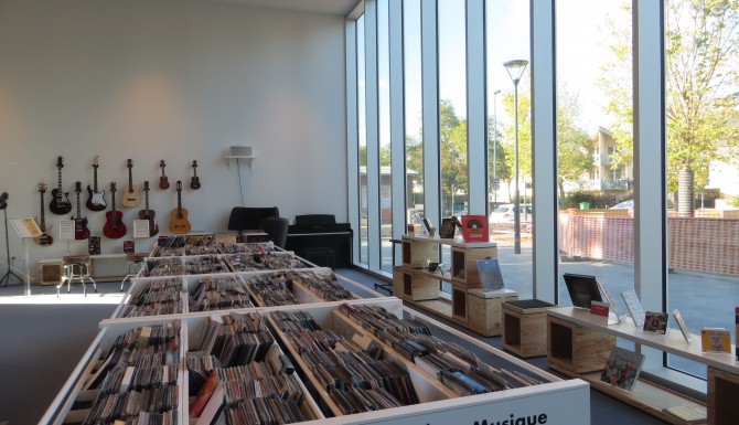 Espace musique de la bibliothèque