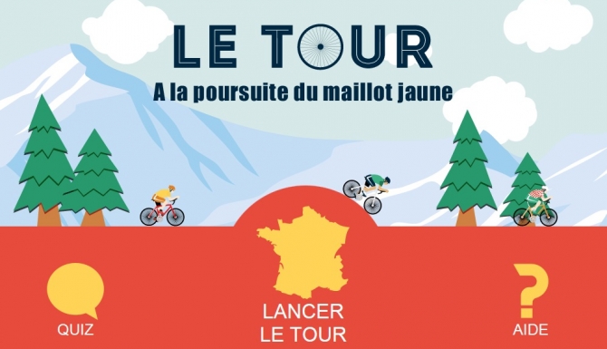 Écran d'accueil du jeu.