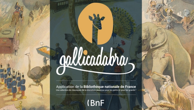 Accueil de l'appilcation :