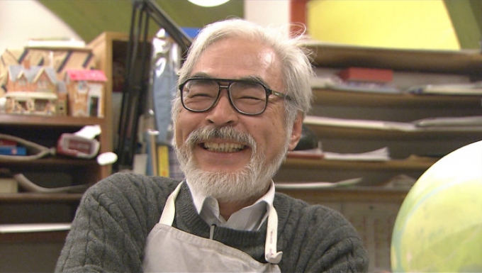 Hayao Miyazaki. Tous droits réservés. Photographie de Hayao Miyazaki.