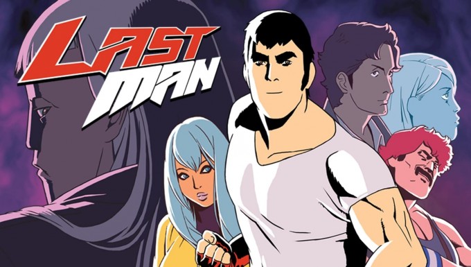 France TV - tous droits réservés Affiche de la saison 1 de LastMan. On y voit un montage des principaux personnages et le logo de la série