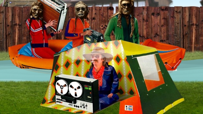 Osada. Cop. Amanita Design Collage de photographies et dessins