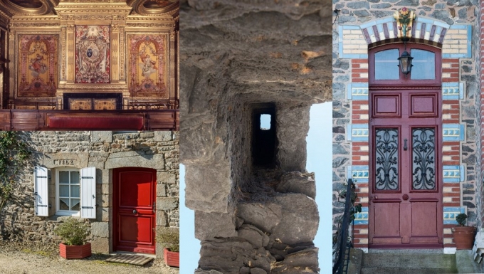(c) Région Bretagne (Service de l'Inventaire du patrimoine culturel) Montage de photos d'architecture bretonne