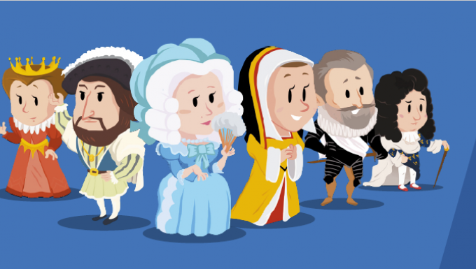 TV5 Monde et Quelle Histoire : tous droits réservés De petits personnages dessinés représentant des figures historiques