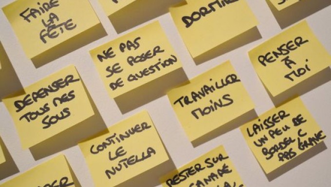CC0 - Pixabay Liste de post-its avec des résolutions