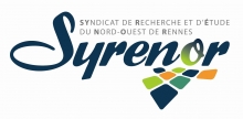 Logo du réseau agrémenté d'une série de rectangles de couleur