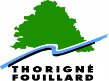 logo de la ville représentant de la végétation et une ligne suggérant un cours d'eau