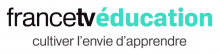 Logo Francetvéducation : Lettres stylisées noires et vertes sur fond blanc