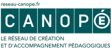 Lettres stylisées blanches sur fond vert