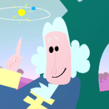 Extrait de la vidéo dédiée à Copernic et Galilée.